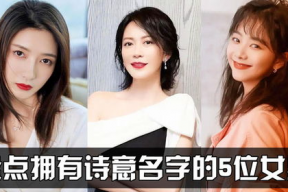 名字好听的女明星,盘点名字如诗如画的女明星风采